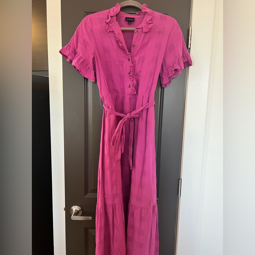 Who What Wear Target Pink Maxi Dress - XS